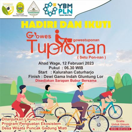 Februari: Gowes Tuponan