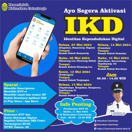 Aktivasi IKD untuk Masyarakat Caturharjo