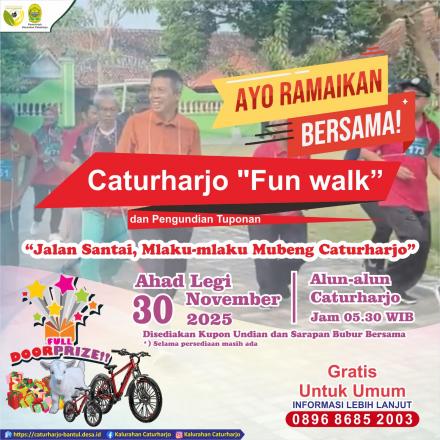 Caturharjo Fun Walk 