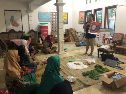 Pelatihan Batik Ecoprint Glagahan 