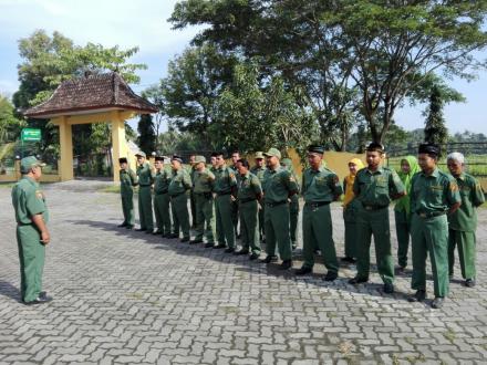 Apel Pagi Pamong Desa Caturharjo