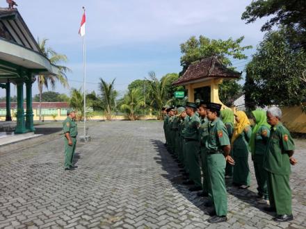 Apel Pagi Pamong Desa Caturharjo