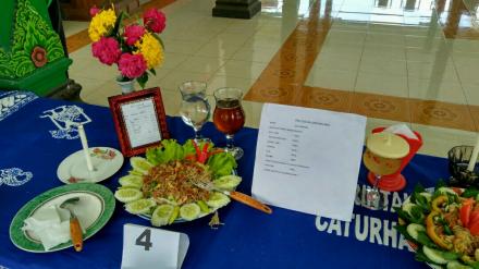 Lomba Masak TP-PKK Desa Caturharjo
