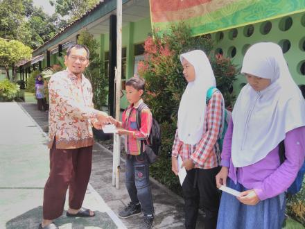 Try Out SD/SMP Oleh Desa Caturharjo